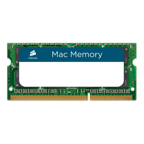 Memoria RAM Apple SODIMM color verde  8GB 2 Corsair CMSA8GX3M2A1066C7