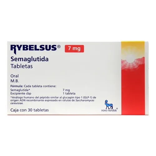 Rybelsus Tableta 7 Mg, 30 Tabletas