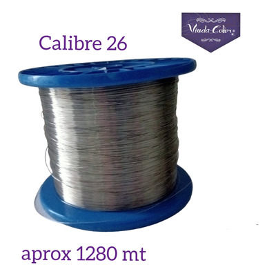 Acero Inoxidable Alambre 304 Suave Y Brilloso Rollo 2kgs ..!