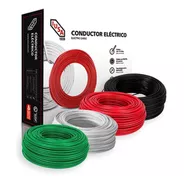 Kit 3 Cajas 100 Mts Cable Iusa Negro,blanco,rojo Thw Cal 10