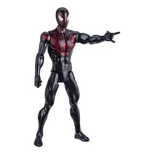 Figura Spider-man Titan Hero Series Miles Morales  30cm