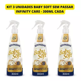 Kit 3 Und Baby Soft Sem Passar Neutralizador De Odor Spray