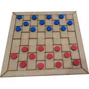 Jogo De Damas Adaptado Braille MDF