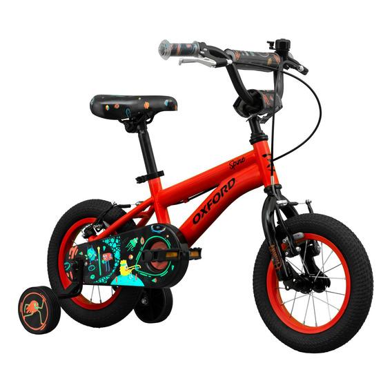 Bicicleta Oxford Infantil Spine Aro 12 2022 Color Rojo Tamaño del cuadro Tamaño Único