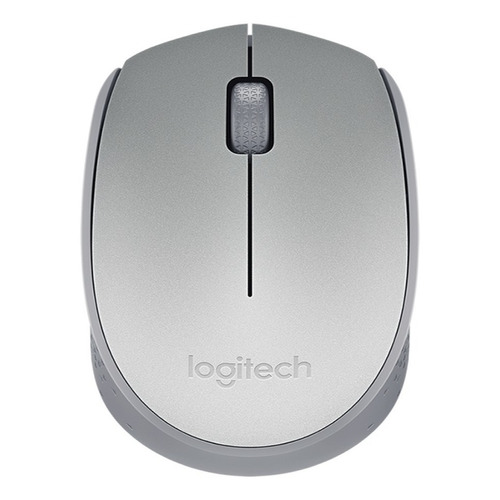 Mouse inalámbrico Logitech  M170 M170 plateado