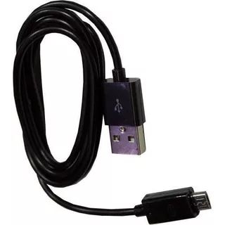 Cable Usb A Micro Usb Para Celular Tablet Negro