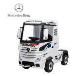 Carro Caminhão Elétrico Infantil Mercedes Rodas Eva Soft 12v