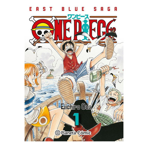 One Piece, De Eiichir Oda., Vol. 1. Editorial Planeta Comic, Tapa Blanda En Español, 2023