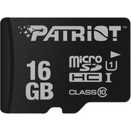 Tarjeta De Memoria Sd Micro 16gb Clase 10 Patriot