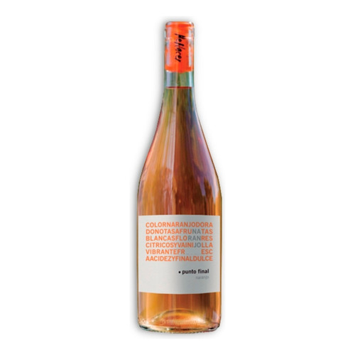 Punto Final Naranjo Vino Chardonnay 750ml Renacer