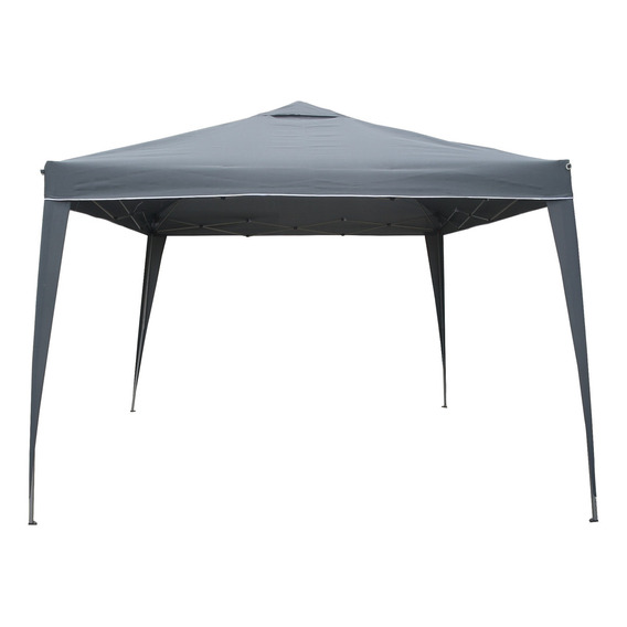 Gazebo plegable Corfam Quick Up Steel 3m x 3m x 2.6m - gris