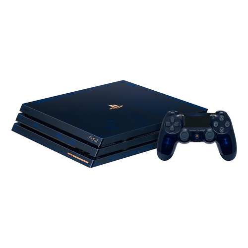 Sony PlayStation 4 Pro 2TB 500 Million Limited Edition  color azul translúcido