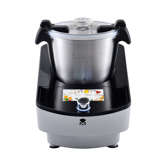 Robot De Cocina Pantalla Tactil Multicooker - Bergner Color Plateado