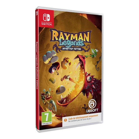Caja Sellada Rayman Legends Switch Ver Video