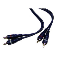 Cable Rca A Rca 4 Mts Audio Profesional Reforzado Dj
