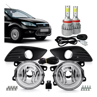 Kit Farol Milha Focus 2009 2010 2011 2012 2013 Super Led 6k