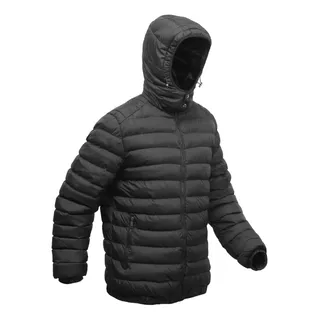 Campera Inflable Importada Impermeable Puffer Capucha Piel