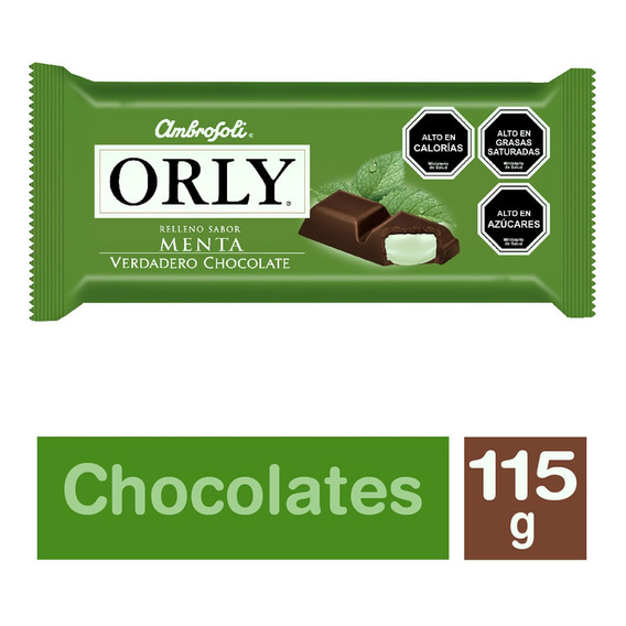 Ambrosoli Chocolate Orly Menta 115 Gr