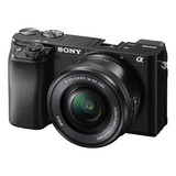 Sony Alpha A6100 Con Lente 16-50mm Oss Camara Mirrorless