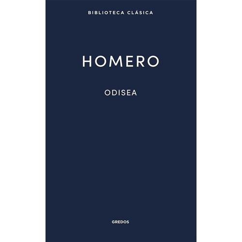 Homero  - Odisea (gredos Azul)