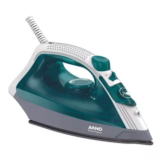 Ferro A Vapor Elétrico Arno Steamgliss Fsgp Cor Branco/verde 220v