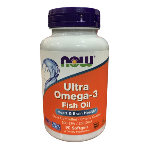 Omega 3 Dha 500 90 Capsulas Blandas NOW