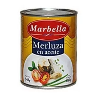 Merluza En Aceite Marbella 12x340 G - El Rey Del Mar