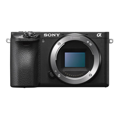  Sony Alpha 6400 ILCE-6400 sin espejo color  negro