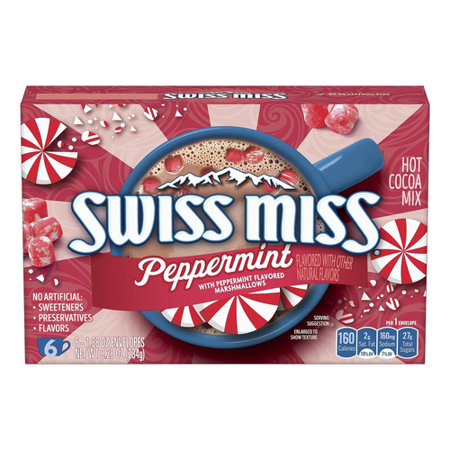 Chocolate Swiss Miss Menta Y Bombones