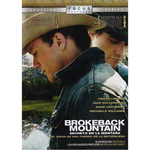 Secreto En La Montaña Brokeback Mountain Pelicula Dvd
