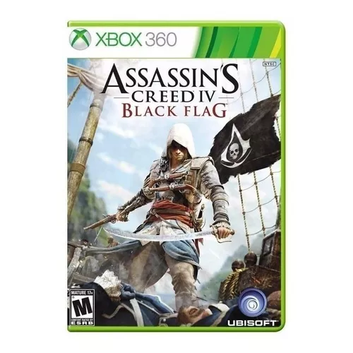 Jogo Assassins Creed Iv Black Flag Xbox One/xbox 360 Mídia Física Lacrado -  Ubisoft - Jogos de Ação - Magazine Luiza