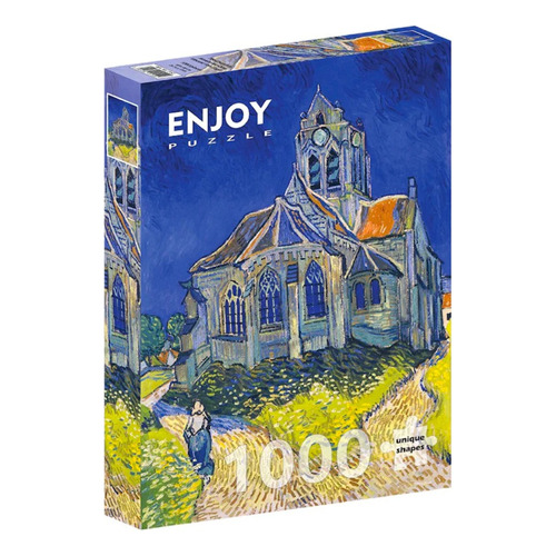 Rompecabezas Coleccion Van Gogh Iglesia Auvers 1000 Pz Arte