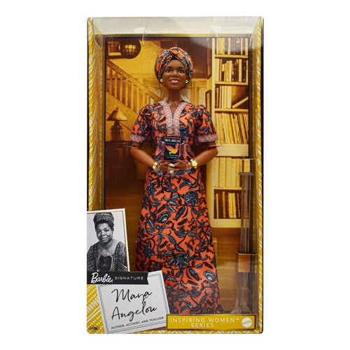 Barbie Signature Maya Angelou Inspiring Women Series Mattel