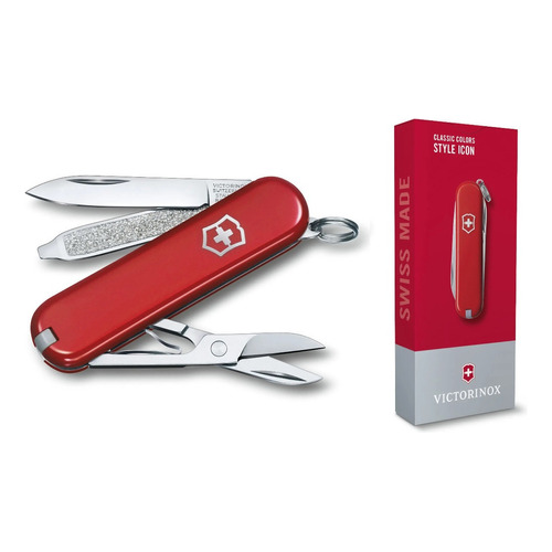 Cortapluma Victorinox 0.6223.21 Color Rojo Con 7 Herramientas