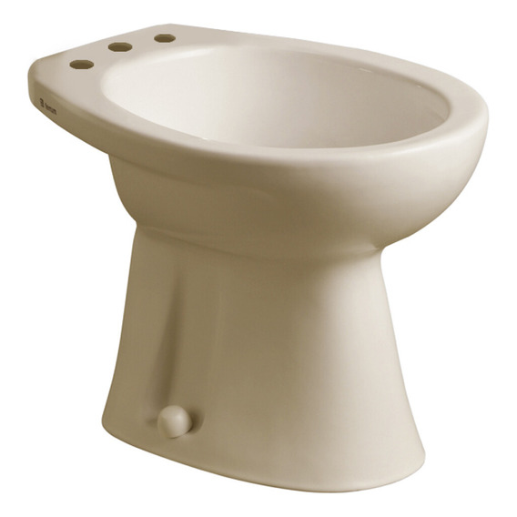 Bidet De 3 Agujero Color Almendra Linea Andina Ferrum