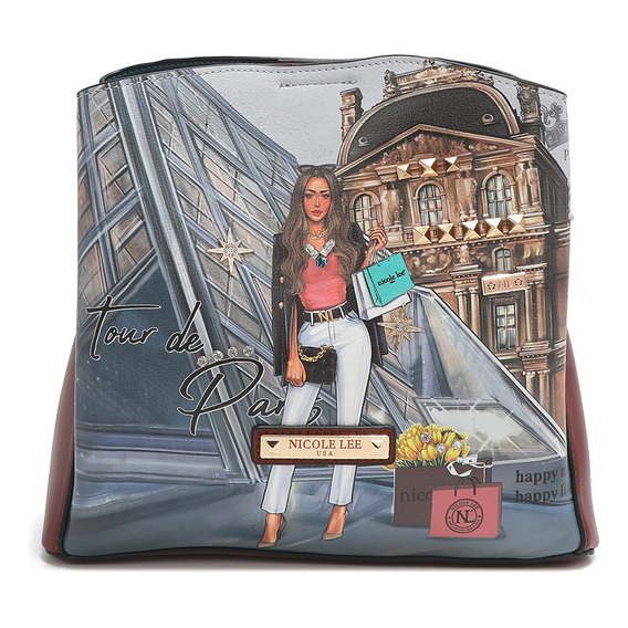 Cartera Bandolera Nicole Lee Tdp16819 Tour De Paris