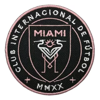 Parche Bordado Inter De Miami - Mls - Club Nuevo Messi