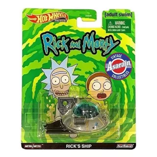 Rick´s Ship Rick Morty Nave Retro 2020 Hot Wheels 1/64