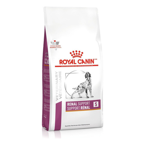 Alimento Royal Canin Veterinary Diet Canine Renal Support S para perro adulto todos los tamaños sabor mix en bolsa de 2.7kg