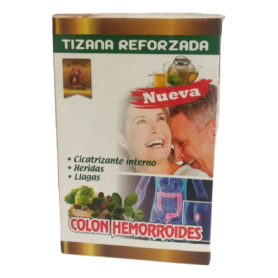 Colon Hemorroides Tizana Reforza Te Hierba Infusión De Yerba