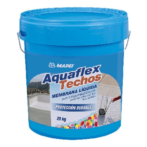 Membrana Liquida Aquaflex Techos Blanco 20kg Mapei