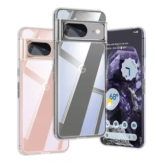 Funda De Silicona Ultrafina Compatible Google Pixel 8