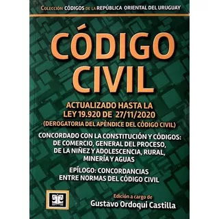 Codigo Civil / Actualizado / Ediciones Del Foro