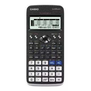 Calculadora Cientifica Casio Fx-570lax Classwiz Relojesymas Negro