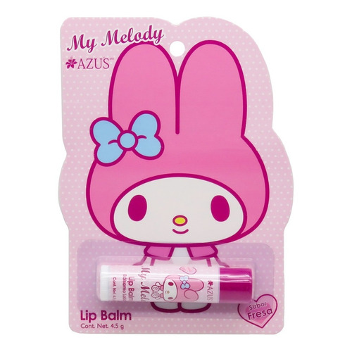 Balsamo Labial Azus My Melody Fresa 4.5 G