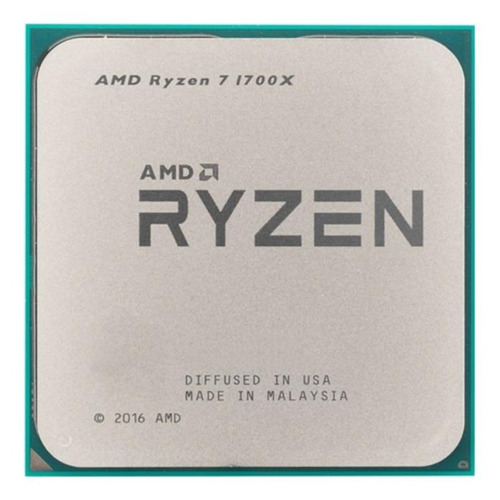 Processador gamer AMD Ryzen 7 1700X YD170XBCAEWOF  de 8 núcleos e  3.8GHz de frequência