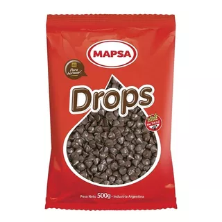 Mapsa Chips Chocolate Negro Caja X3kg.  Mapsa - Semiamargo