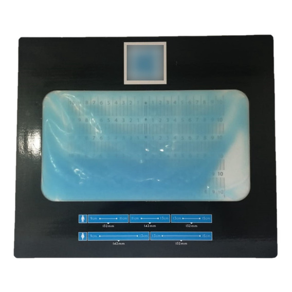 Placa Tabla Gel Display Pro Para Medir Isquiones Galapago