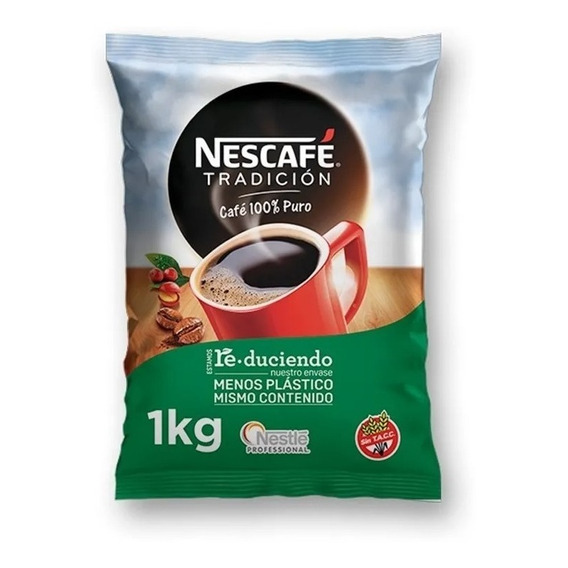 Café Soluble Tradición 100% Cafe Nescafe X 1 Kg