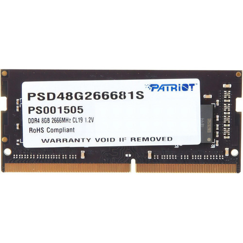 Memoria RAM Signature  8GB 1 Patriot PSD48G266681S